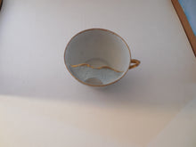 Load image into Gallery viewer, Mustache Cup and Matching Saucer Royal Saxe