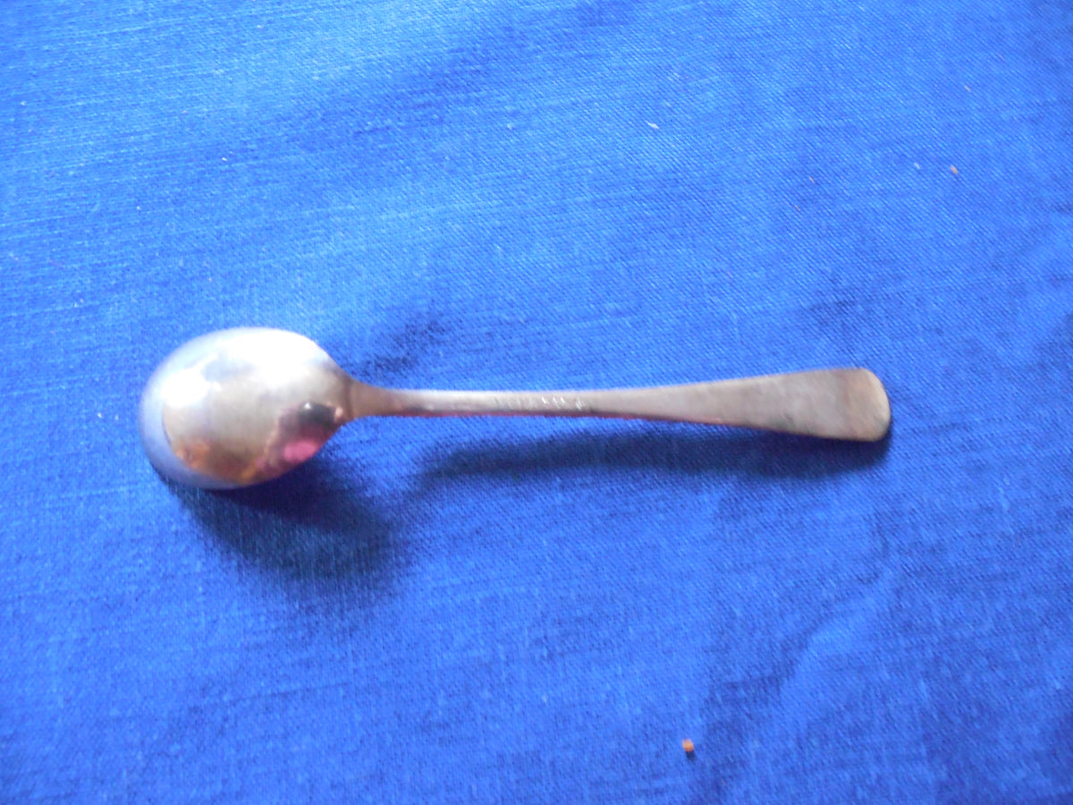 Small Silver Plated Spoon Victor S Co. 1/2 Colonial Shop