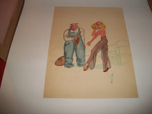 Load image into Gallery viewer, Drawing of a Man and a Woman