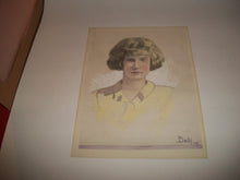 Load image into Gallery viewer, Drawing of a Young Lady