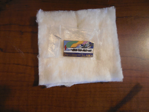 Iditarod Trail Race Pinback Small Pin