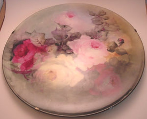 Limoges Ceramic Hand Painted Large Plate