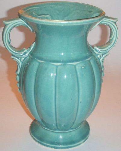 McCoy Pottery Green Vase