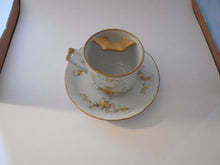 Load image into Gallery viewer, Mustache Cup with Matching Saucer Viletta&#39;s Arts