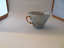 Load image into Gallery viewer, Mustache Cup and Matching Saucer Royal Saxe