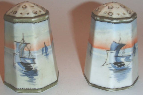 Nippon China Vintage Salt & Pepper Shakers