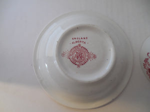 Shaving Cup with Matching Saucer England