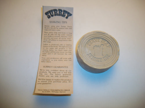 Surrey Shaving Cup Soap
