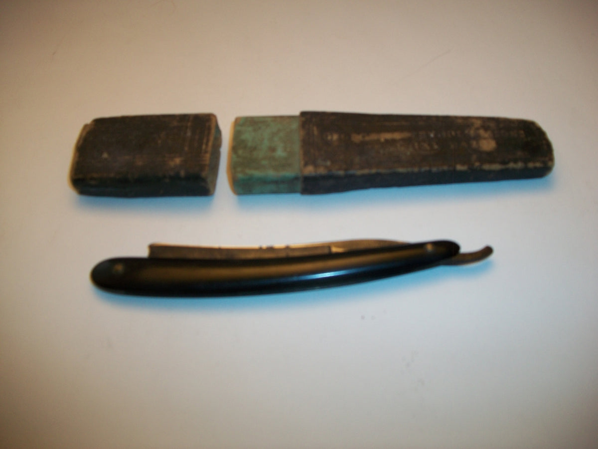 Vintage Straight Razor in Coffin Style Box – Colonial Shop