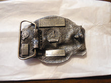 Load image into Gallery viewer, Wyoming Centennial 1990 Metal Men’s Bet Buckle